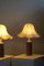 Lampes de Bureau en Céramique, Suède, 1960s, Set de 2 4