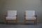 Danish Lounge Chairs in Oak by Henning Kjærnulf, 1960s, Set of 2 12