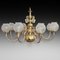 Dutch Brass 8-Arm Chandelier, 1920s 1