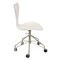 White Lacquered Seven Series Model 3117 Office Chair by Arne Jacobsen for Fritz Hansen, 2000s 2