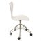 White Lacquered Seven Series Model 3117 Office Chair by Arne Jacobsen for Fritz Hansen, 2000s, Image 2