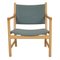 Ch-52 Lounge Chair in Beech by Hans Wegner for Carl Hansen & Søn, Image 1
