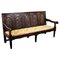 18th Century Oak Carved Settle/Bench, 1790s 1