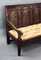 18th Century Oak Carved Settle/Bench, 1790s 10