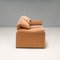 Tan Maralunga Two-Seater Sofa attributed to Vico Magistretti for Cassina, 1990s 5