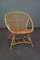 Dutch Rattan Lounge Chair, 1950s 1