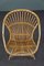 Dutch Rattan Lounge Chair, 1950s, Image 6