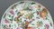 19th Century Canton Porcelain Plate with Floral and Butterfly Decor 8