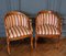 20th Century Gooseneck Armchairs in Mahogany, Set of 2 5