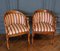 20th Century Gooseneck Armchairs in Mahogany, Set of 2, Image 5