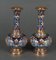 19th Century Napoleon III Cloisonné Vases, Set of 2 5