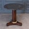 19th Century Side Table with Mahogany Pedestal Tripod Foot and Sainte Anne Marble Top 2