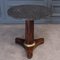 19th Century Side Table with Mahogany Pedestal Tripod Foot and Sainte Anne Marble Top 5