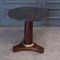 19th Century Side Table with Mahogany Pedestal Tripod Foot and Sainte Anne Marble Top 4