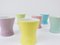 Mid-Century Pastel Daisy Porcelain Egg Cups from Lilien, Austria, 1950s, Set of 6 11