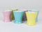 Mid-Century Pastel Daisy Porcelain Egg Cups from Lilien, Austria, 1950s, Set of 6 7