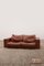 Vintage Budapest Sofa in Cognac Color by Paola Navone for Baxter, 1990s 16