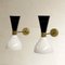 Italian Sconces in Aluminum and Brass, 1950s, Set of 2 6