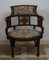 Edwardian Mahogany and Inlaid Tub Back Chair 10