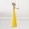 Extendable Mod. 12126 Hanging Lamp with Metal Structure and Brass Details by Angelo Lelli for Arredoluce, 1940s, Image 8