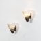 Mod. LP5 Wall Lights in Glass and Brass by Ignazio Gardella for Azucena, 1950s, Set of 2 2