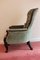 Viktorianischer Vintage Sessel aus Mahagoni 9