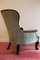 Viktorianischer Vintage Sessel aus Mahagoni 5