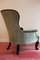 Vintage Victorian Mahogany Armchair, Image 5