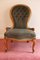 Vintage Victorian Walnut Ladys Chair 3