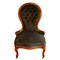 Vintage Victorian Walnut Ladys Chair 2