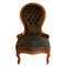 Vintage Victorian Walnut Ladys Chair, Image 2