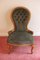 Vintage Victorian Walnut Ladys Chair 5