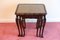 Inlaid Mahogany Nest of Three Coffee Tables, Set of 3, Image 15