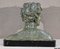 A.Ouline, Jean Mermoz, Early 20th Century, Bronze 20