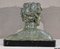 A.Ouline, Jean Mermoz, principios del siglo XX, bronce, Imagen 20