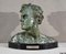 A.Ouline, Jean Mermoz, principios del siglo XX, bronce, Imagen 4