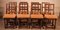 Vintage Spanish Chairs in Beech, Set of 8, Image 1