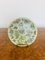 Small Chinese Celadon Famille Vert plate, 1830s 2