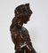 JB.Germain, La ragazza con la brocca rotta, fine XIX secolo, bronzo, Immagine 17