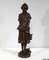 JB.Germain, La chica de la jarra rota, finales del siglo XIX, bronce, Imagen 5