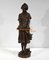 JB.Germain, La ragazza con la brocca rotta, fine XIX secolo, bronzo, Immagine 28
