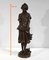 JB.Germain, La ragazza con la brocca rotta, fine XIX secolo, bronzo, Immagine 27
