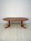 Vintage Danish Extendable Teak Dining Table, 1970s 4