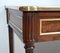 Flacher Schreibtisch aus Mahagoni im Louis XVI-Stil, Frühes 19. Jh. 10