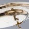 Antique French Silver-Gilt Dishes, 1890, Set of 2 12