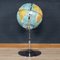 German Relief Globe on Chrome Stand by Geo-Institut, 1990s 3