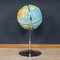 German Relief Globe on Chrome Stand by Geo-Institut, 1990s 5