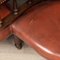 Vintage English Leather Conversation Seat, 1970 16