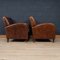 Vintage Dutch Sheepskin Leather Club Chairs, 1970, Set of 2, Image 6