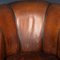 Vintage Dutch Matched Sheepskin Leather Tub Chairs, 1970, Set of 2 12